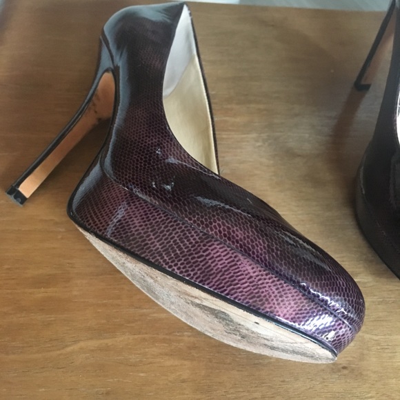Joan & David Flipp Platform Pumps Purple 🔮 - Picture 4 of 5